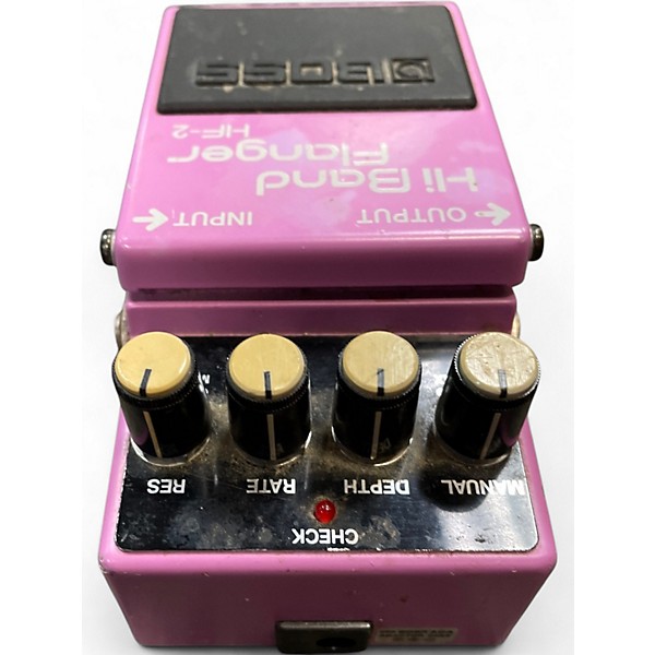 Used BOSS HF2 Hi Band Flanger (GREEN LABEL) Effect Pedal