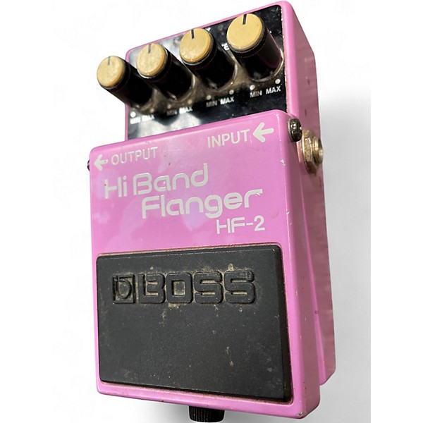 Used BOSS HF2 Hi Band Flanger (GREEN LABEL) Effect Pedal
