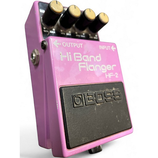 Used BOSS HF2 Hi Band Flanger (GREEN LABEL) Effect Pedal