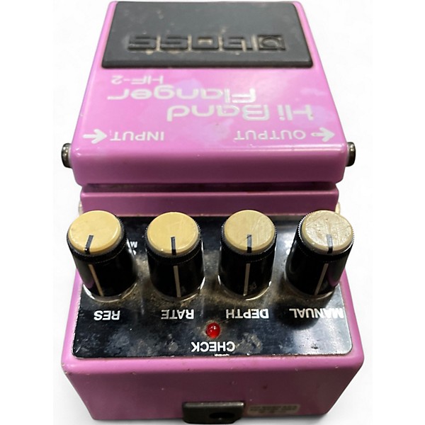 Used BOSS HF2 Hi Band Flanger (GREEN LABEL) Effect Pedal