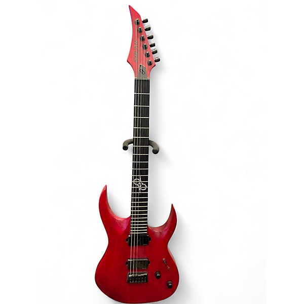 Used Solar Guitars A1.6ATBR TRAN BLOOD RED Solid Body Electric Guitar