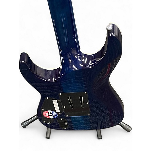 Used ESP MH1000ET Ocean Blue Burst Solid Body Electric Guitar