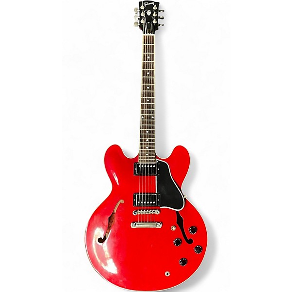 Used 2010 Gibson ES335 Heritage Cherry Hollow Body Electric Guitar