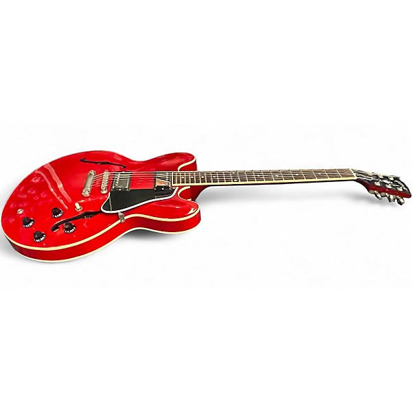 Used 2010 Gibson ES335 Heritage Cherry Hollow Body Electric Guitar