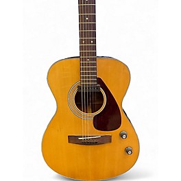 Vintage 1970s Yamaha FG-110E Natural Acoustic Guitar