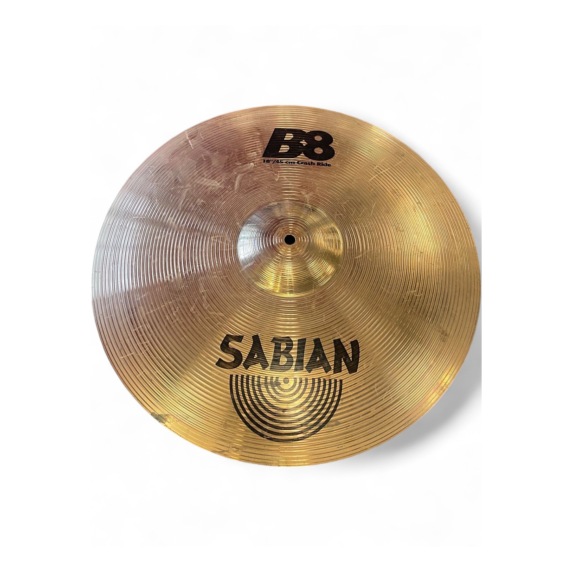 Used SABIAN 18in B8 Crash Ride Cymbal 38 | Guitar Center