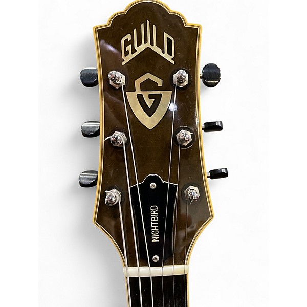 Used Guild Nightbird Cherry Sunburst Solid Body Electric Guitar