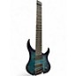 Used Legator Ghost Performance 8 Multi Scale Blue Burst Solid Body Electric Guitar thumbnail