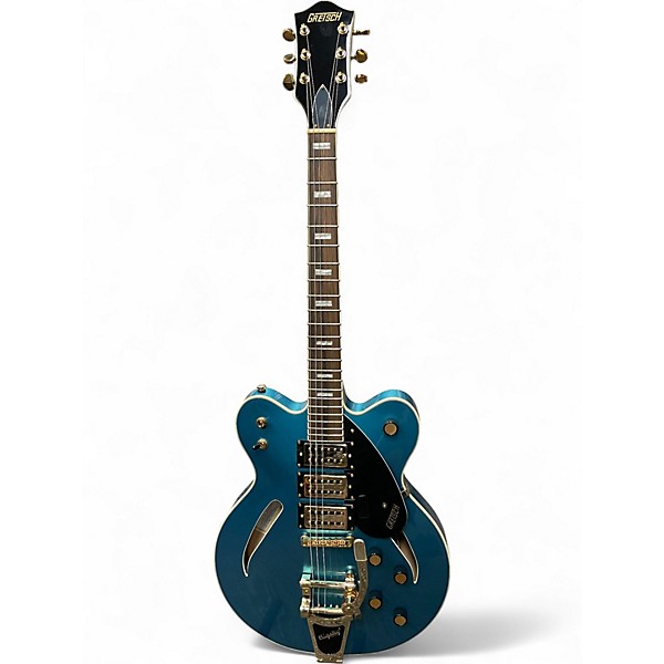 Used Gretsch Guitars CAT CB 3PU/RVBLU Blue Solid Body Electric Guitar