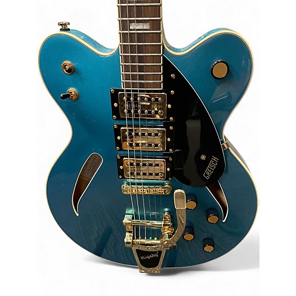 Used Gretsch Guitars CAT CB 3PU/RVBLU Blue Solid Body Electric Guitar