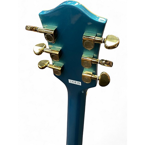 Used Gretsch Guitars CAT CB 3PU/RVBLU Blue Solid Body Electric Guitar