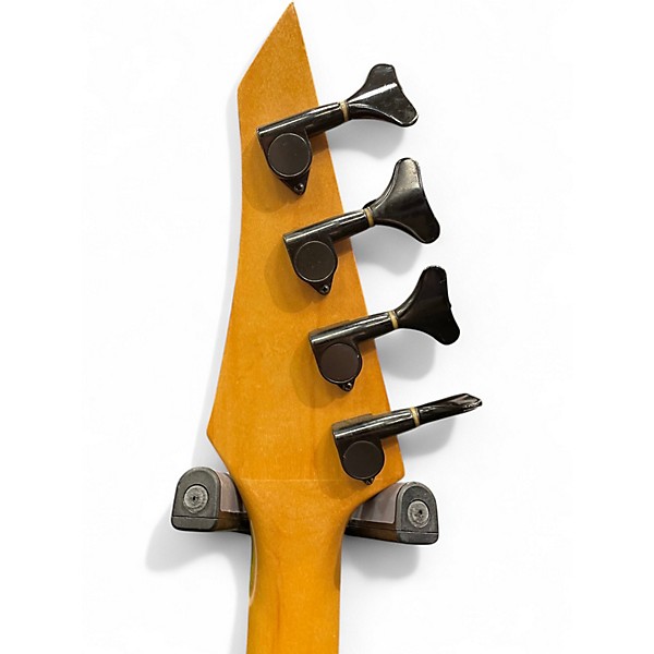 Used Squier HM Bass Blue Electric Bass Guitar