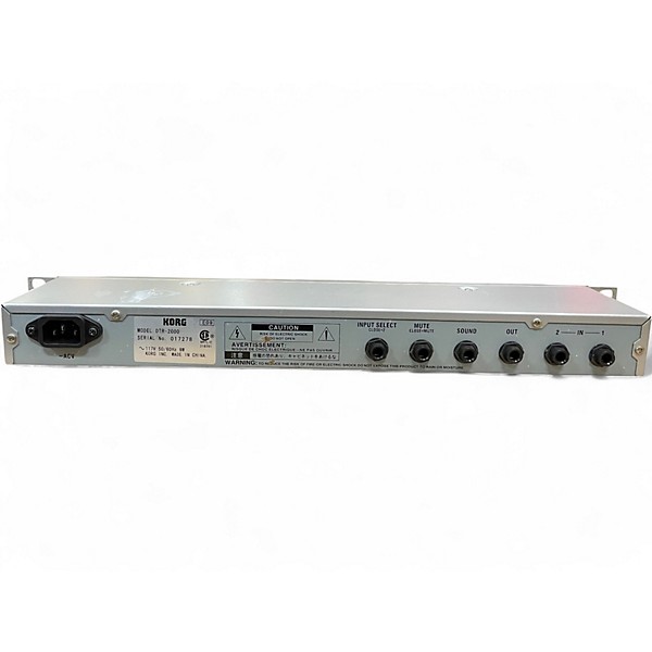 Used KORG DTR-2000 Tuner Pedal | Guitar Center