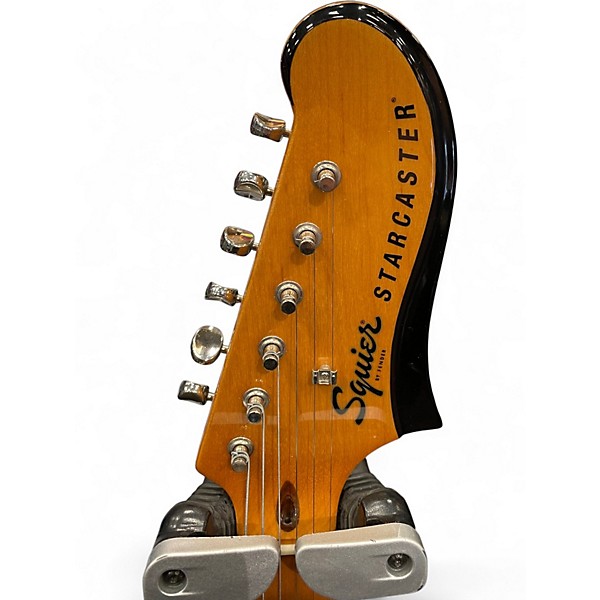 Used Squier Classic Vibe Starcaster Natural Hollow Body Electric Guitar