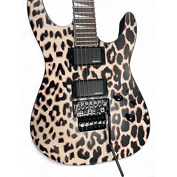 Used Jackson SOLOIST SLX DX LEOPARD Solid Body Electric Guitar