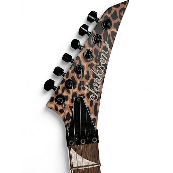 Used Jackson SOLOIST SLX DX LEOPARD Solid Body Electric Guitar