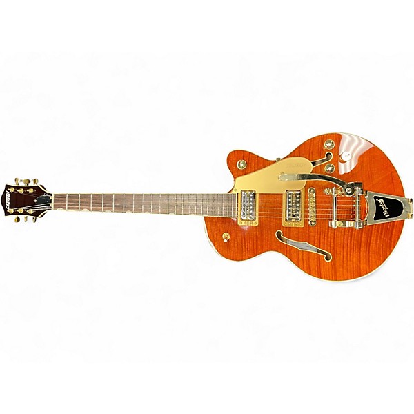 Used Gretsch Guitars Broadkaster Junior Flame Okoume Hollow Body Electric Guitar