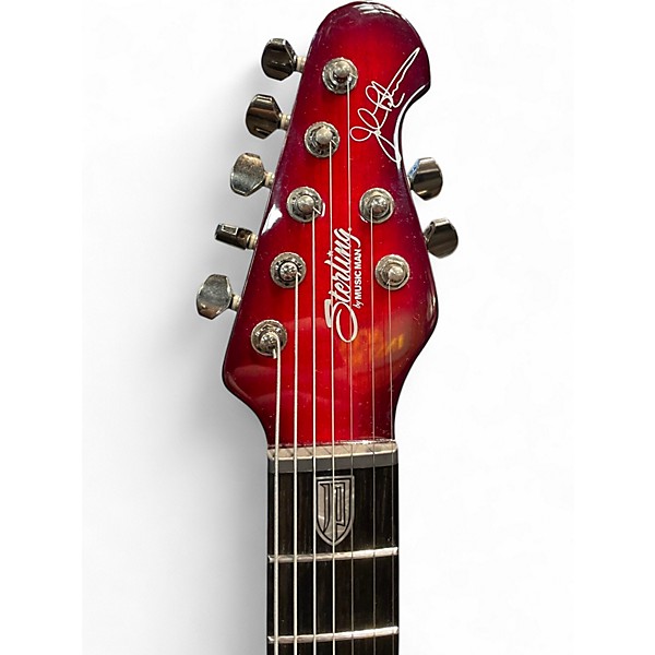 Used Sterling by Music Man JOHN PETRUCCI MAJESTY 7-STRING RED Solid Body Electric Guitar