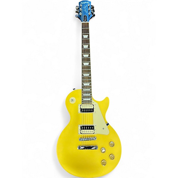 Used Epiphone Les Paul Traditional Pro IV Worn Metallic Gold
