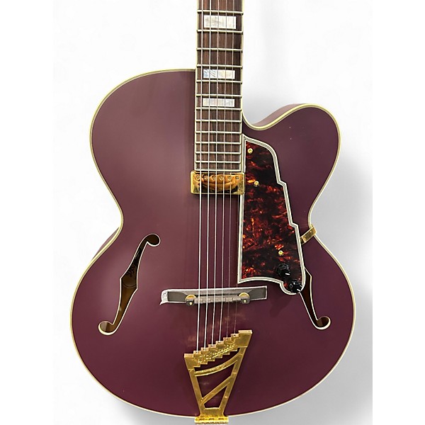 Used D'Angelico EXL-1 PLUM Hollow Body Electric Guitar