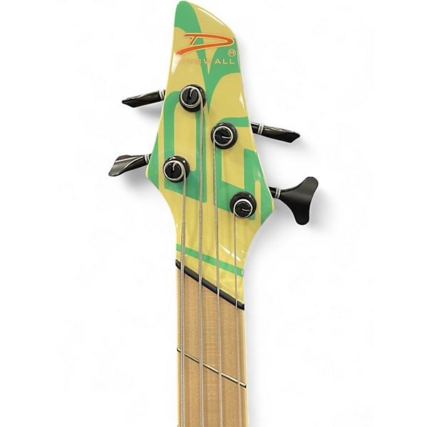 Used 2024 Dingwall JT3 JOHN TAYLOR SIGNATURE Cream (RIO ALBUM STRIPES) Electric Bass Guitar
