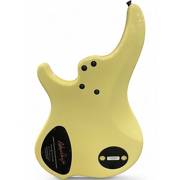 Used 2024 Dingwall JT3 JOHN TAYLOR SIGNATURE Cream (RIO ALBUM STRIPES) Electric Bass Guitar