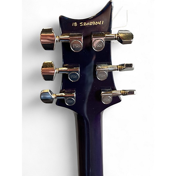 Used PRS S2 Custom 24 Sapphire Blue Trans Solid Body Electric Guitar