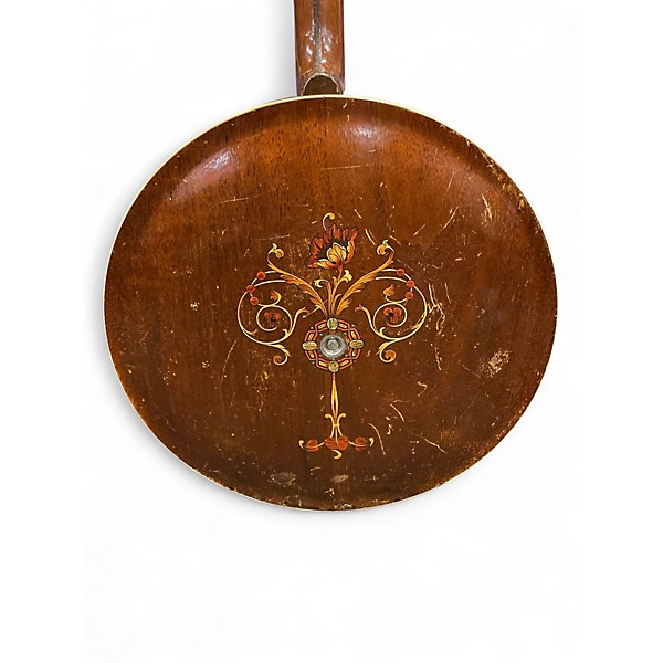 Vintage 1920s Slingerland may bell style B Natural Banjo