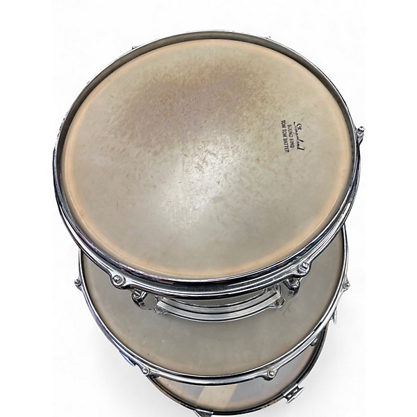 Vintage 1960s Slingerland 3 Piece Sound King Black diamond pearl Drum Kit