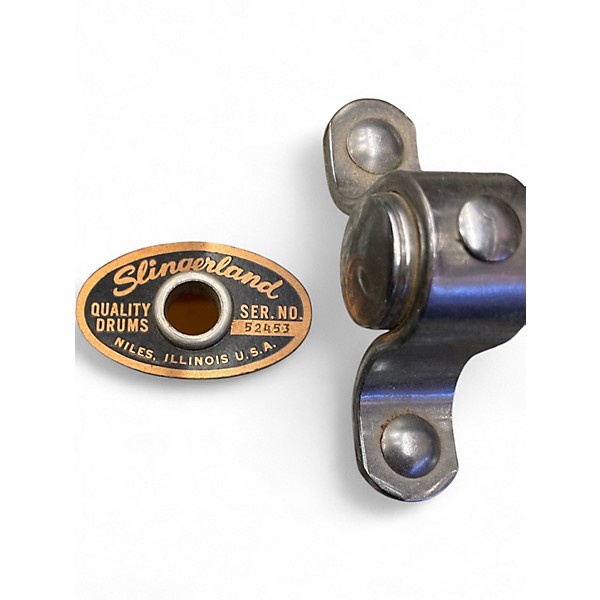 Vintage 1960s Slingerland 3 Piece Sound King Black diamond pearl Drum Kit