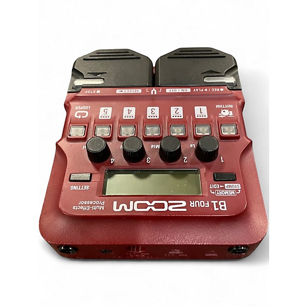 Used Zoom B1 FOUR Effect Processor