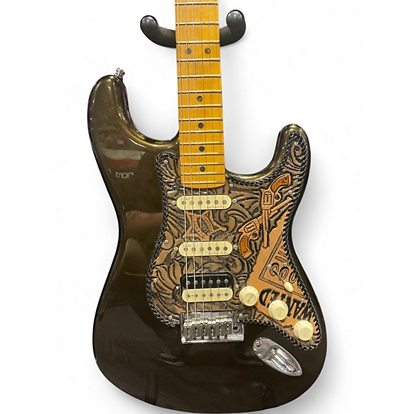 Used 2024 Fender American Ultra Stratocaster HSS Texas Tea Solid Body Electric Guitar