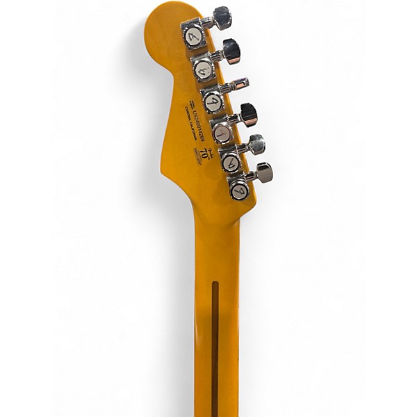 Used 2024 Fender American Ultra Stratocaster HSS Texas Tea Solid Body Electric Guitar