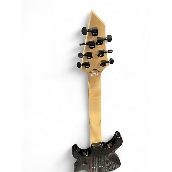 Used Jackson SLATXF7 Soloist 7 String Black Solid Body Electric