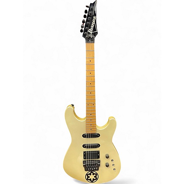 Used Ibanez pro line series pearl white Solid Body Electric Guitar