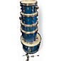 Used Ludwig 5 Piece NEUSONIC MOD II WITH SNARE Blue Drum Kit thumbnail