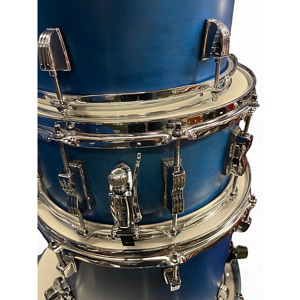 Used Ludwig 5 Piece NEUSONIC MOD II WITH SNARE Blue Drum Kit