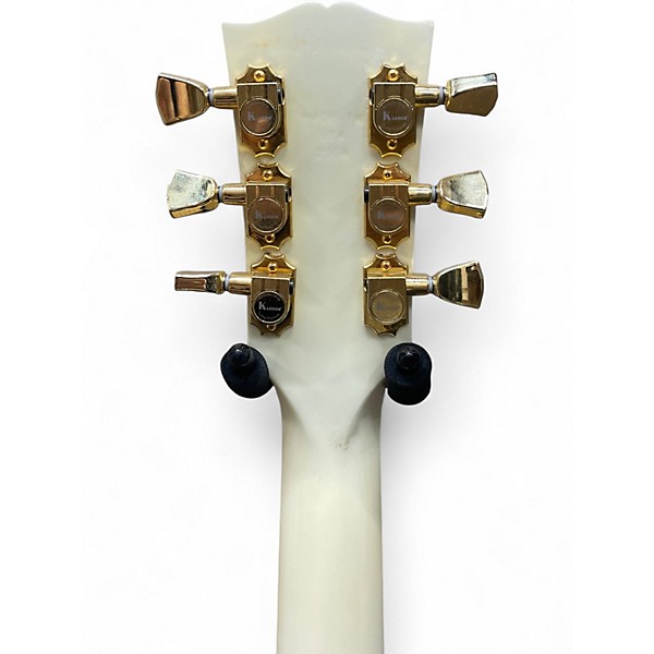 Used Gibson Les Paul Studio Alpine White Solid Body Electric Guitar