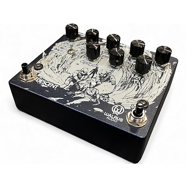 Used Walrus Audio Descent Reverb Effect Pedal