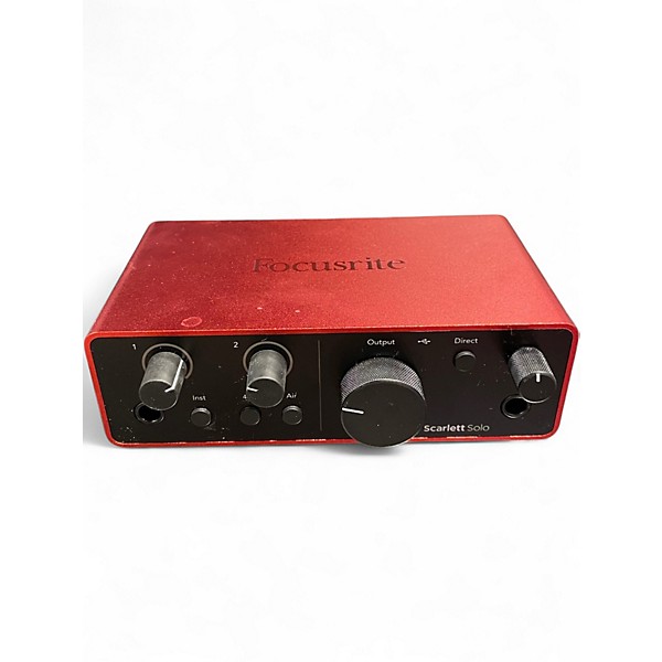 Used Focusrite Scarlett Solo Audio Interface