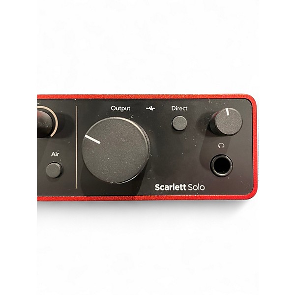 Used Focusrite Scarlett Solo Audio Interface