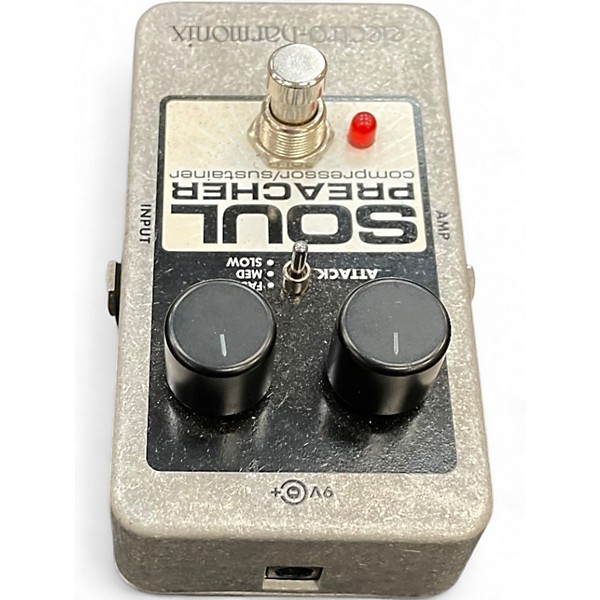 EHX Soul Preacher・コンプ　エフェクター Used Electro-Harmonix SOUL PREACHER Effect Pedal | Guitar Center