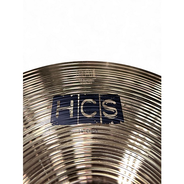 Used MEINL 14in HCS Crash Cymbal