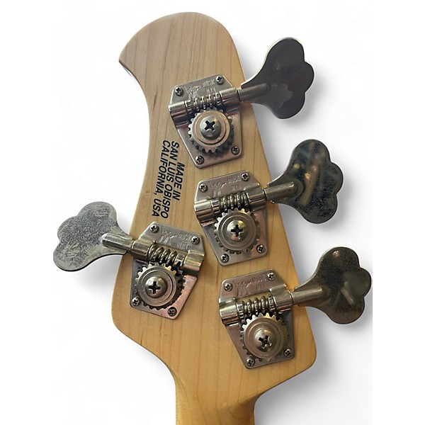 Used 2009 Ernie Ball Music Man Stingray 4 String Olive Green Electric Bass Guitar