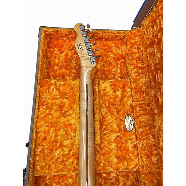 Used Fender CS ESQUIRE TELLECASTER Butterscotch Solid Body Electric Guitar