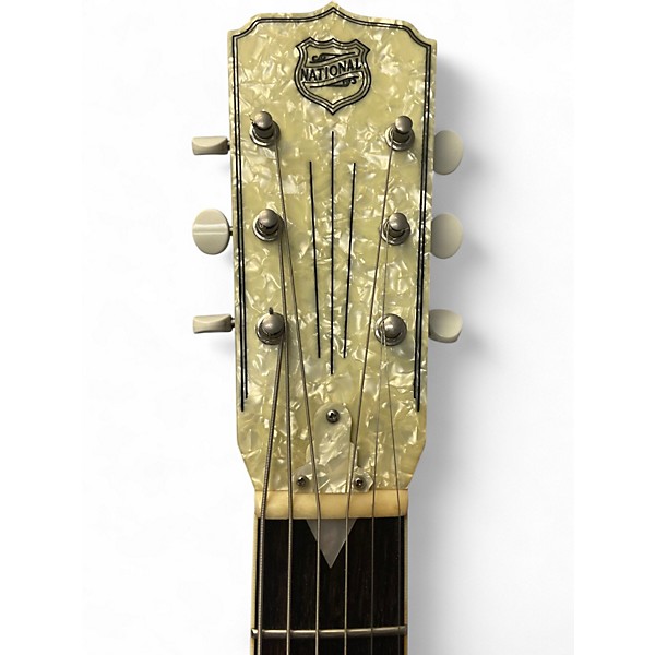 Used National Resophonic RESOROCKET SILVER Resonator Guitar