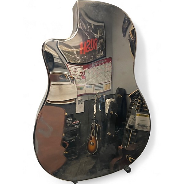 Used National Resophonic RESOROCKET SILVER Resonator Guitar