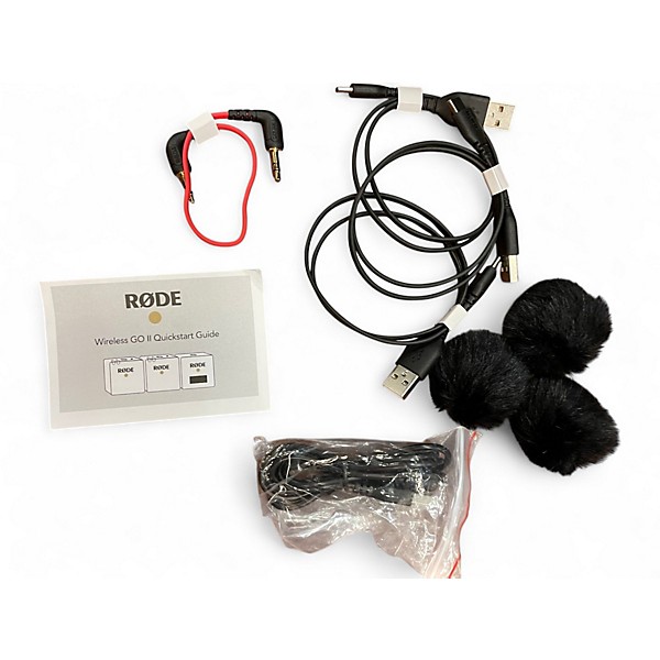 RØDE WIRELESS GO Ⅱセット RODE Wireless GO II(D)セット レンタル | デジタル機器レンタル