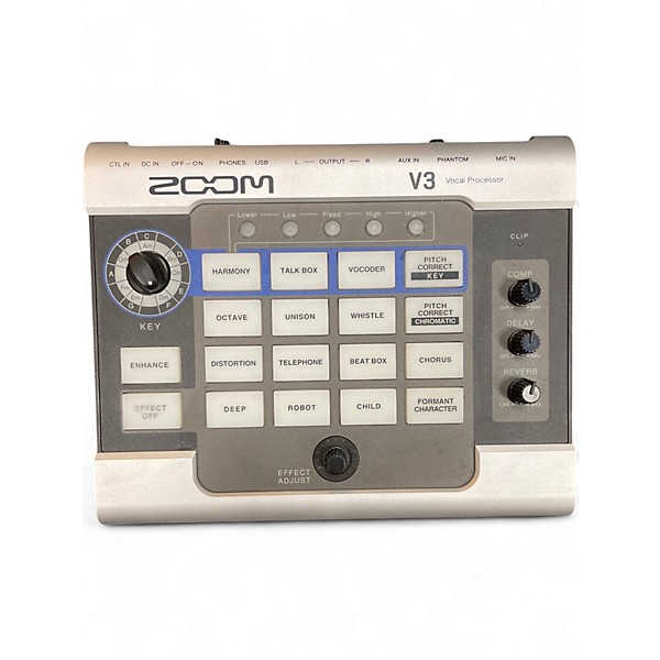 Used Zoom v3 Vocal Processor