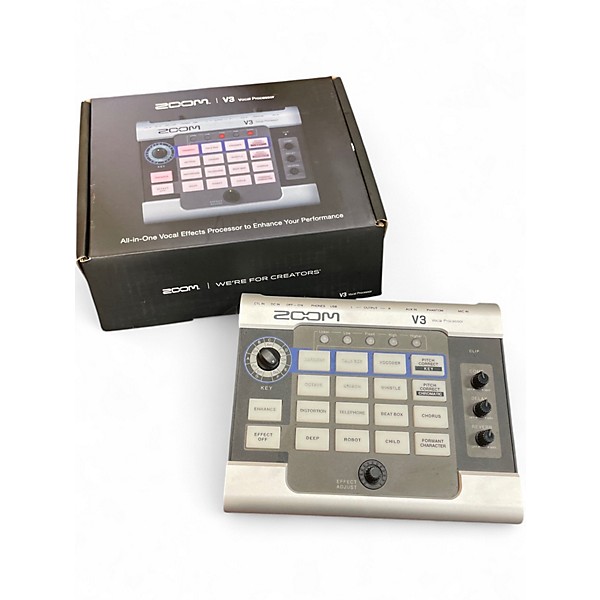 Used Zoom v3 Vocal Processor